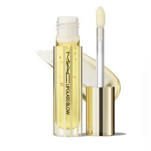 MAC Lipglass Blow Plumping Oil in GINGER ZINGER Full Size 0.17 fl oz New in Box